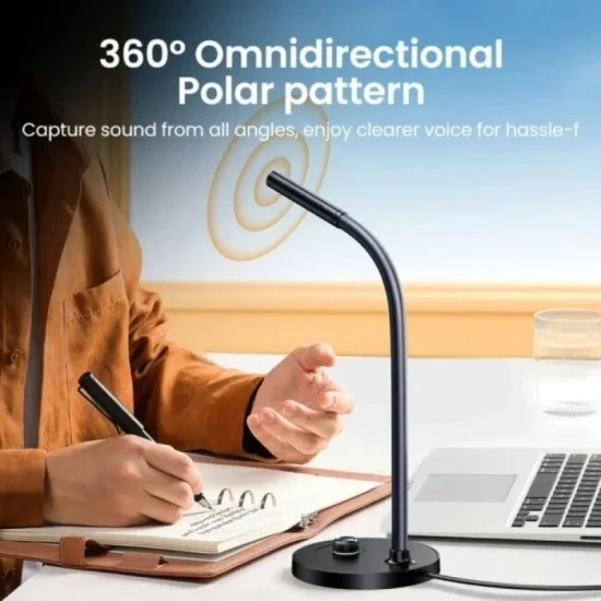 UGREEN Desktop USB Microphone BLACK